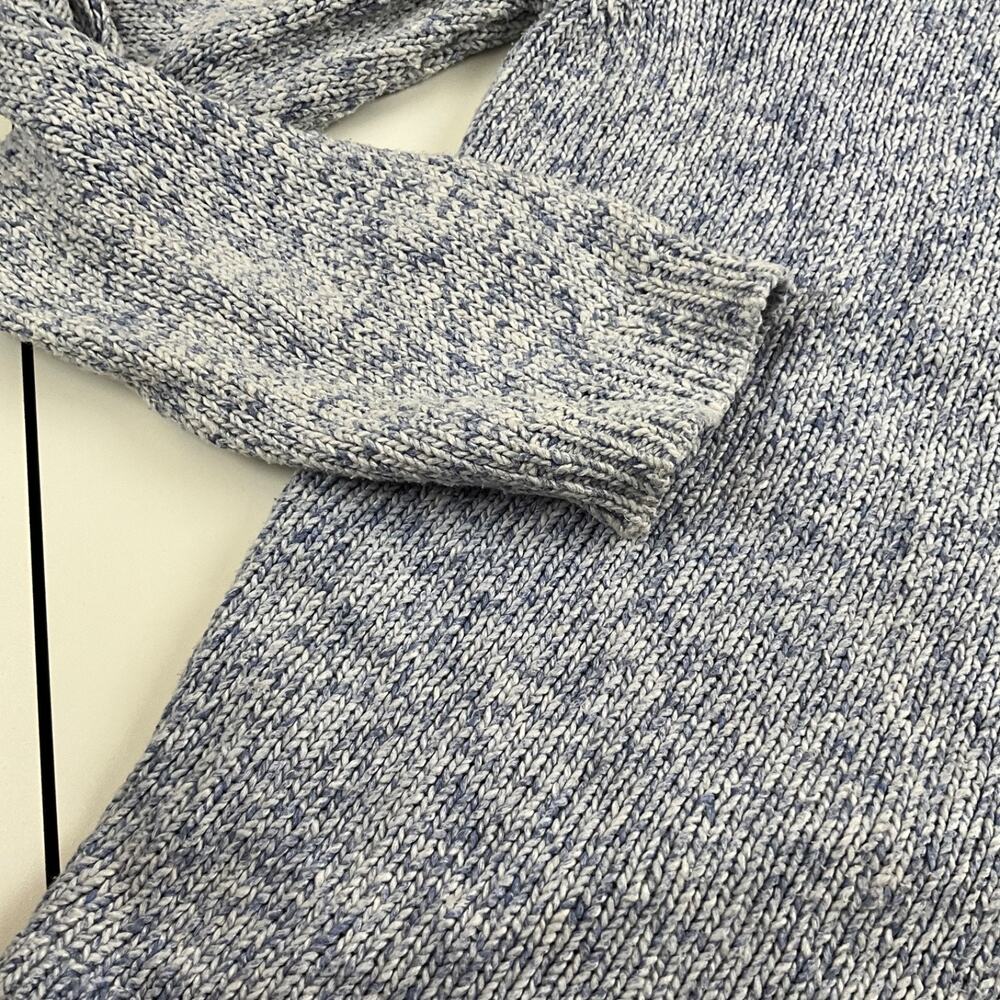 Mr Porter Miles Leon Knit Cotton Blue Cardigan Mens Sz S - Picture 10 of 12